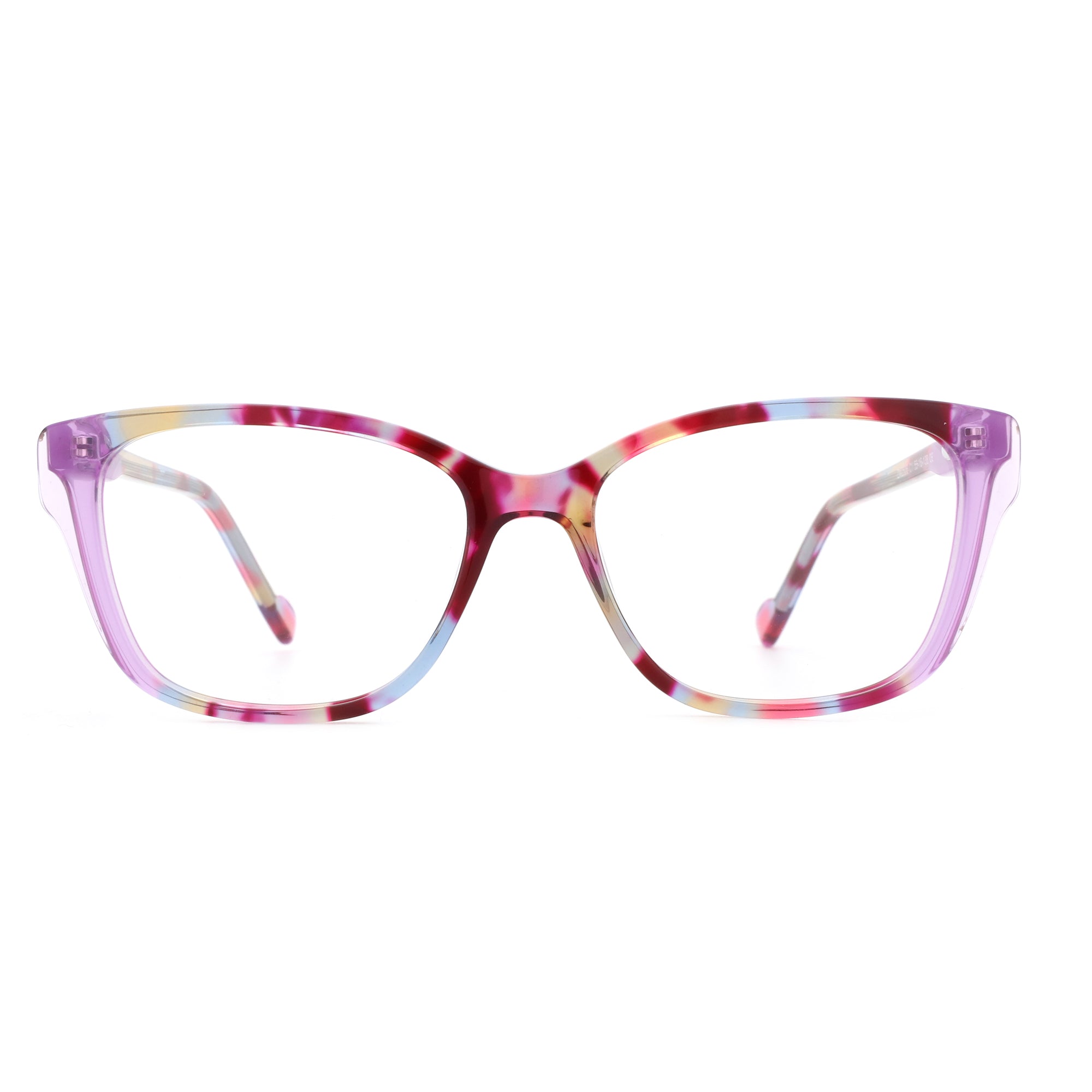 Acetate Alicia Square Glasses | Cheap Frames 51-16-138 - ZENOTTIC