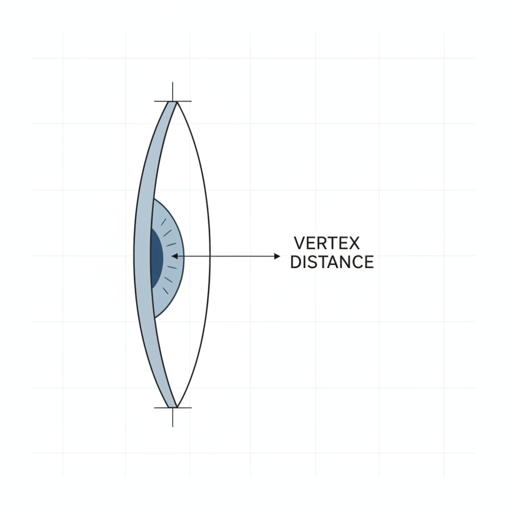 Vertex Distance Explained: Fix Blurry High Rx Glasses – ZENOTTIC Eyewear