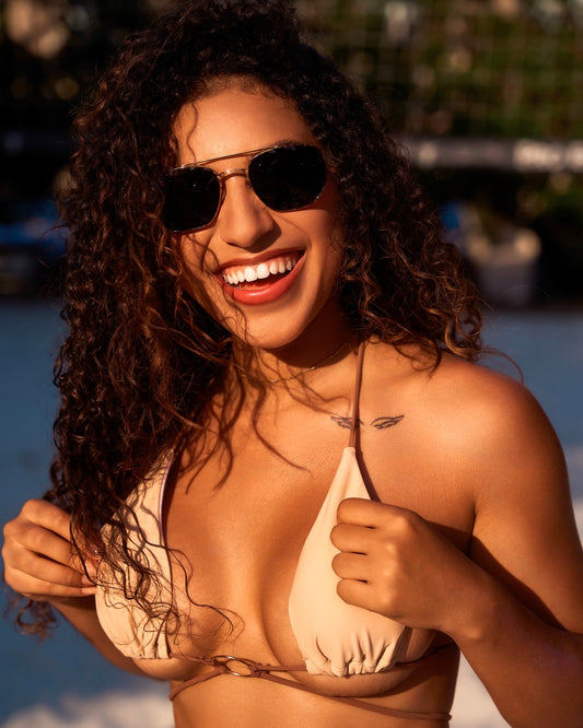 WOMEN'S METAL SUNGLASSES