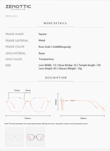 Zenottic Eyeglasses