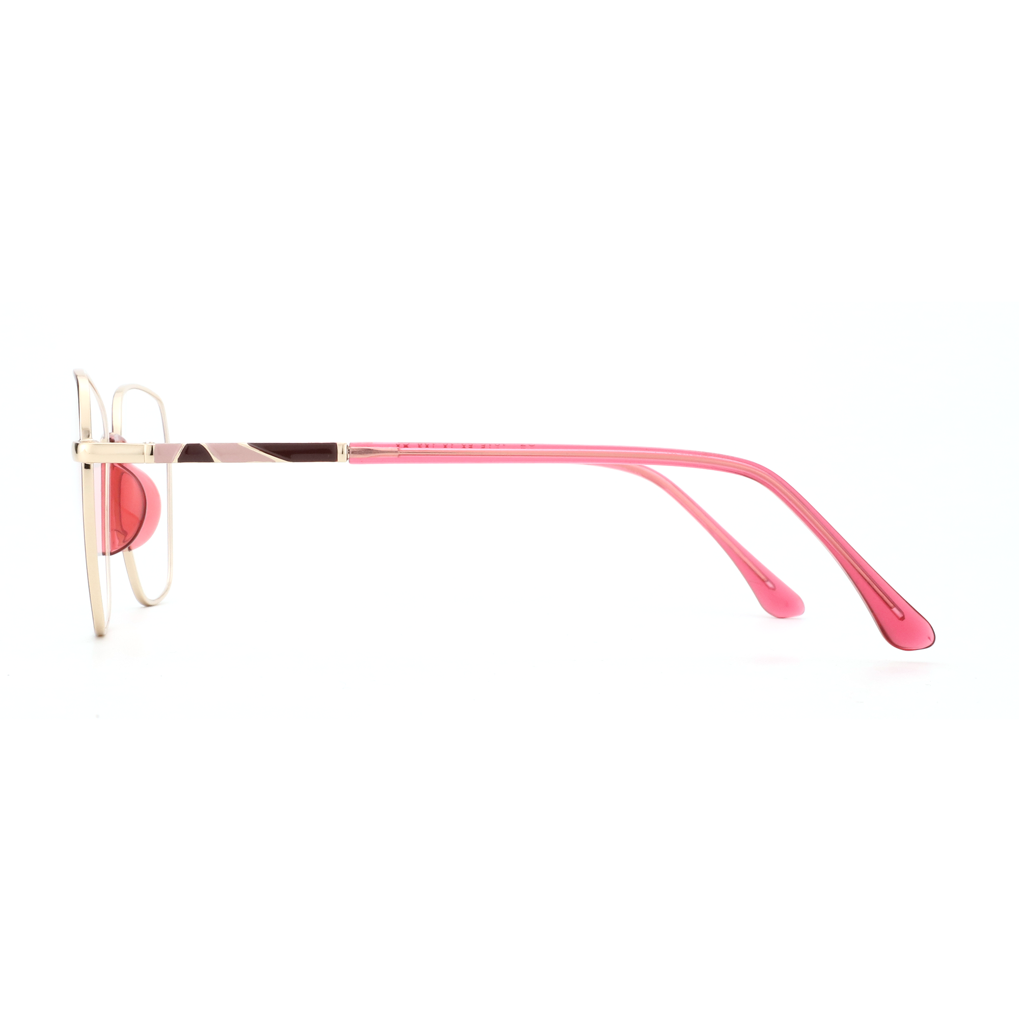 Oversized Cat-Eye Prescription Glasses | Rose Gold Metal Oversized Cat-Eye Prescription Glasses | Rose Gold Metal
