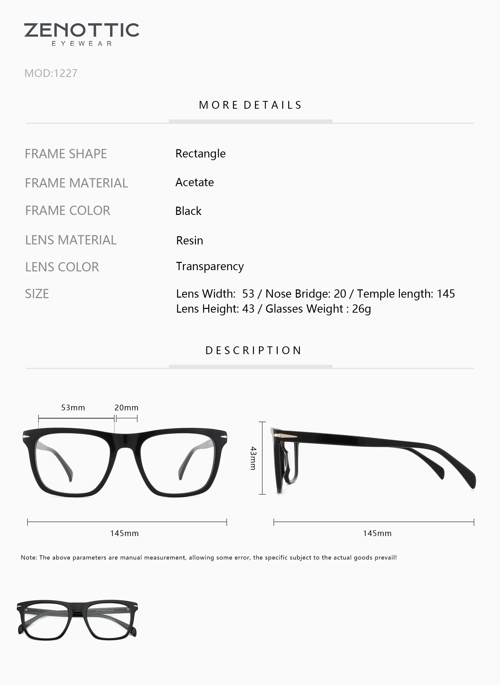 Zenottic Eyeglasses