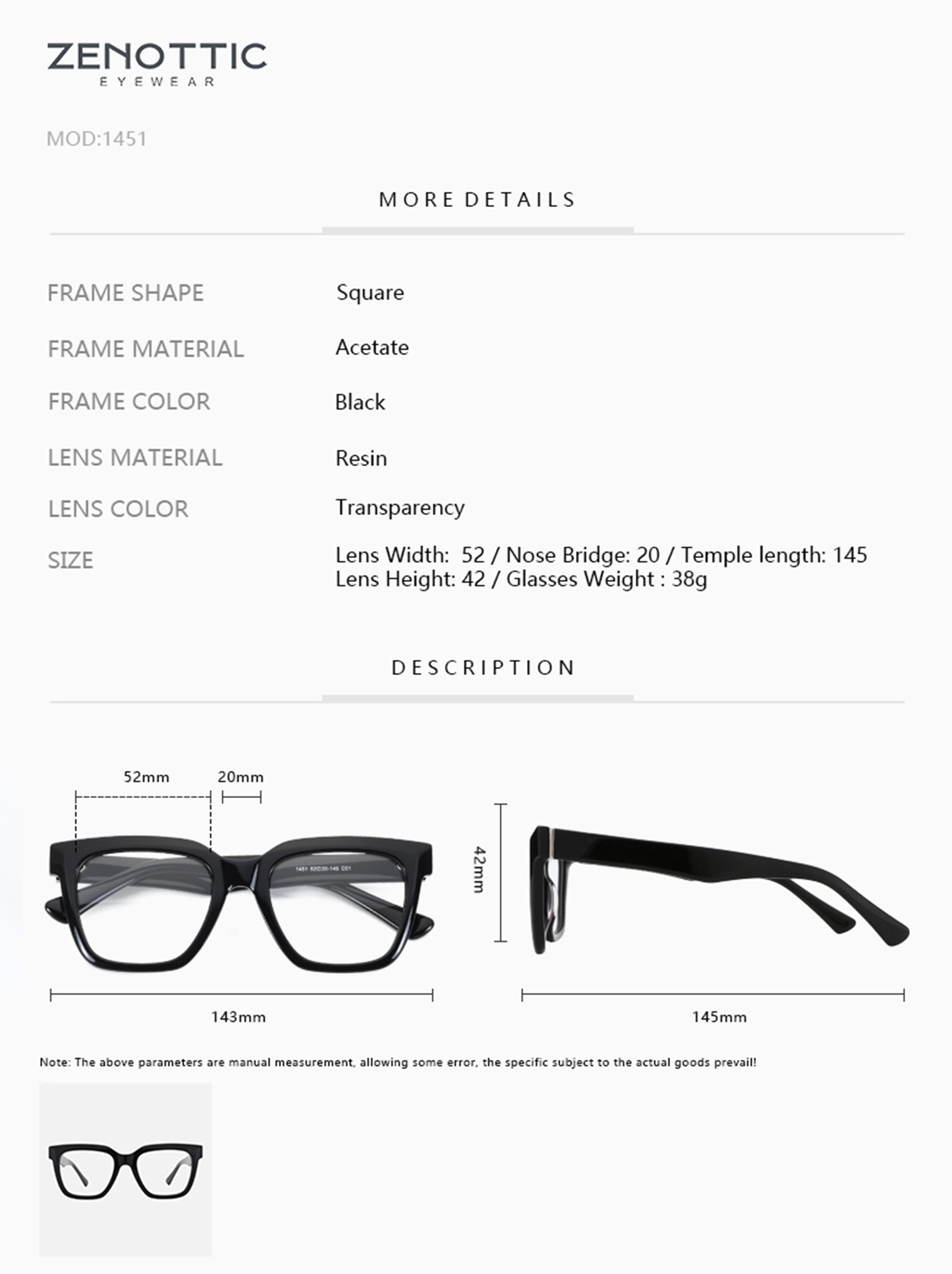 Zenottic Eyeglasses