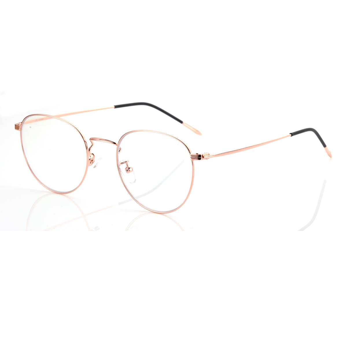 Zenottic Abner Gold Metal Frame Blue Light Blocking Glasses