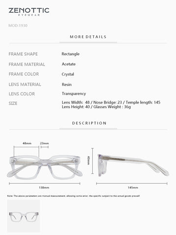 Zenottic Eyeglasses