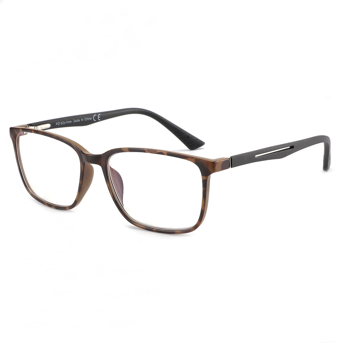 Zenottic Don Reading Glasses in Tortoise Shell Frame with Blue Light Blocking Lens