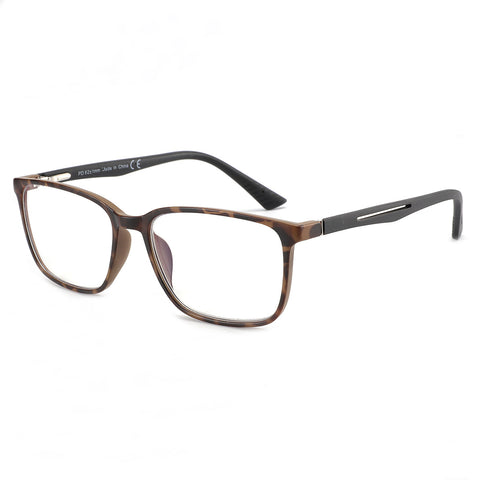 Zenottic Don Reading Glasses in Tortoise Shell Frame with Blue Light Blocking Lens