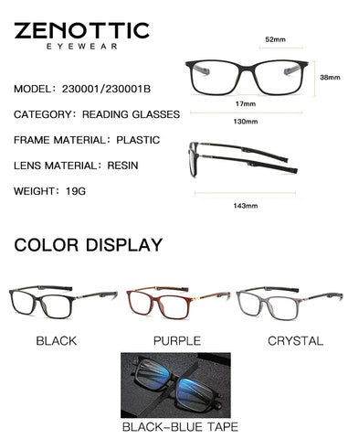 Zenottic Reading Glasses