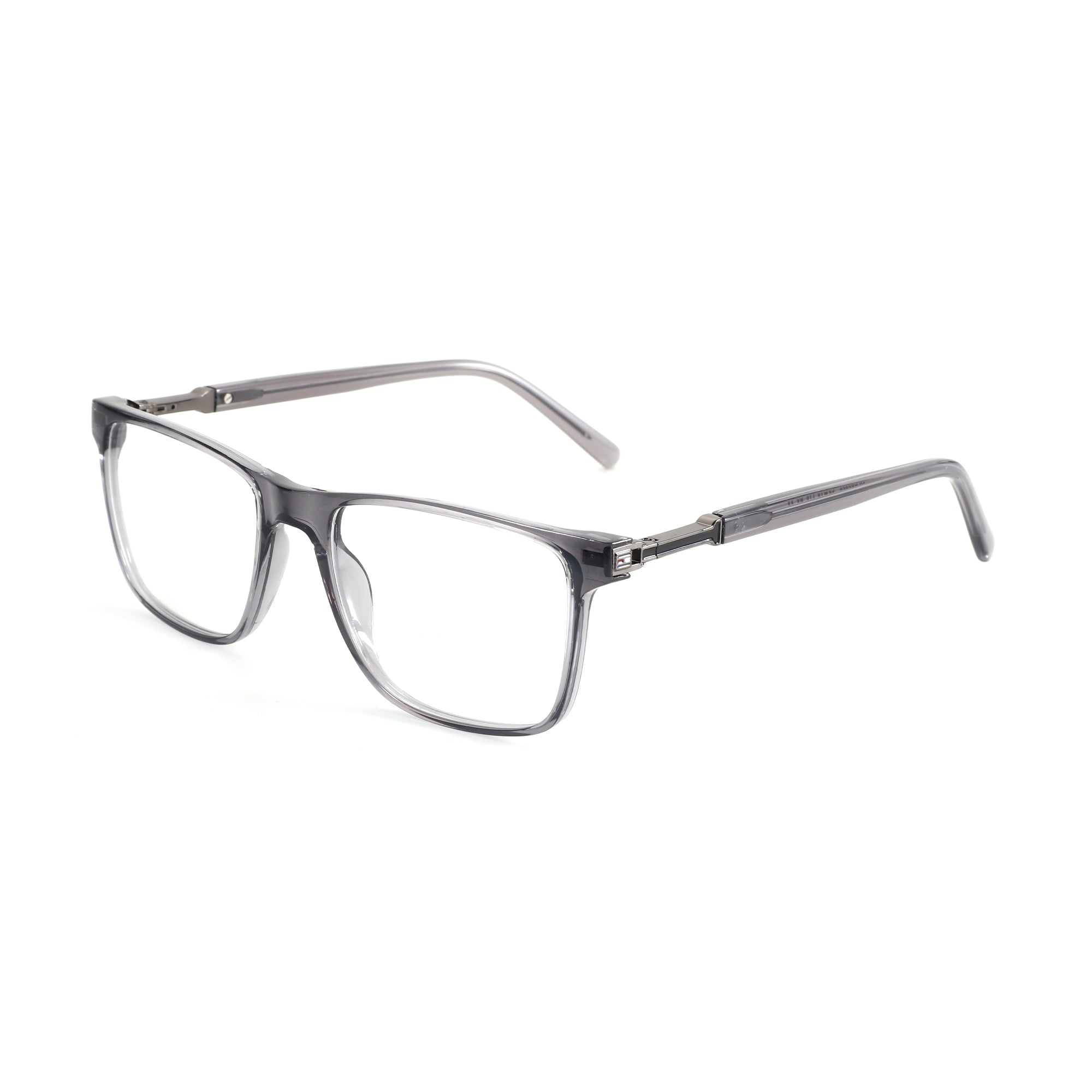 Zenottic Antony grey acetate rectangular eyeglasses