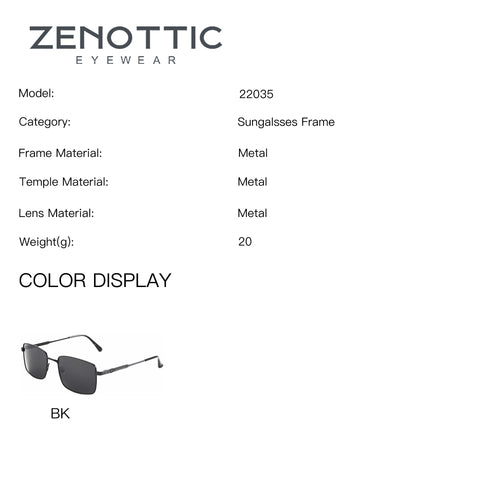 Zenottic Sun Glasses Michel