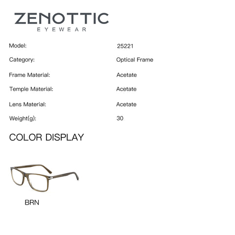 Zenottic Eyeglasses Oliver