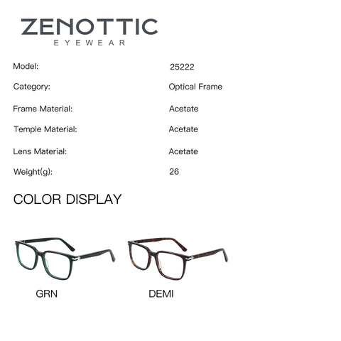 Zenottic Eyeglasses Juno