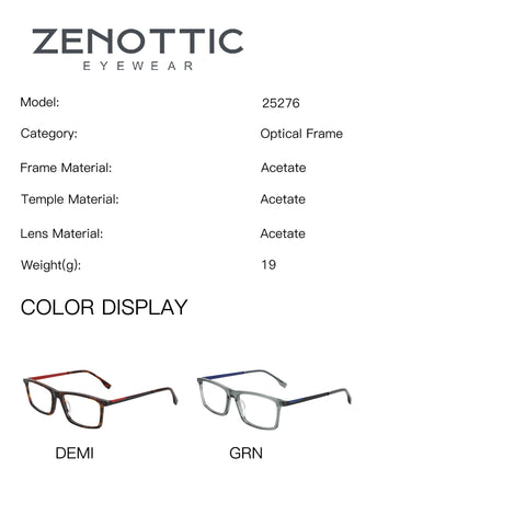 Zenottic Eyeglasses Malloy