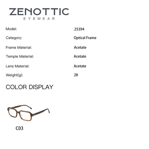 Zenottic Eyeglasses Titan