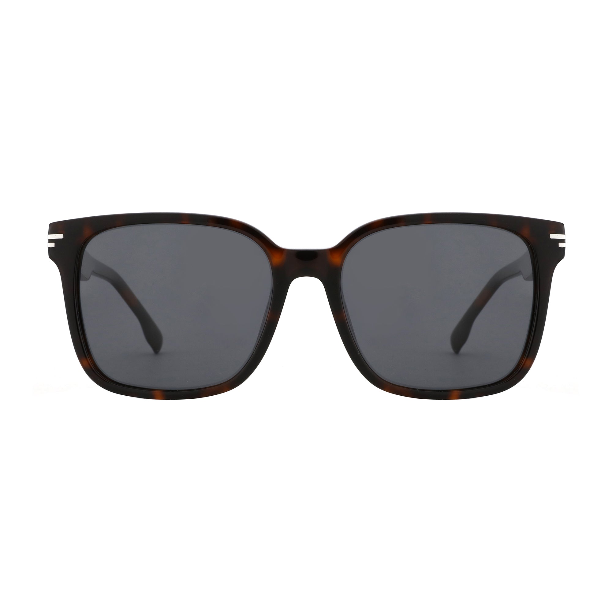 Zenottic Capps Square Sunglasses with Tortoise Acetate Frame
