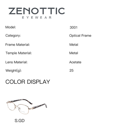 Zenottic Eyeglasses Paulina