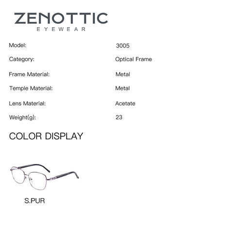 Zenottic Eyeglasses Hayley