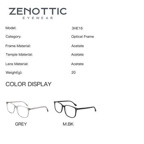 Zenottic Eyeglasses Murdock