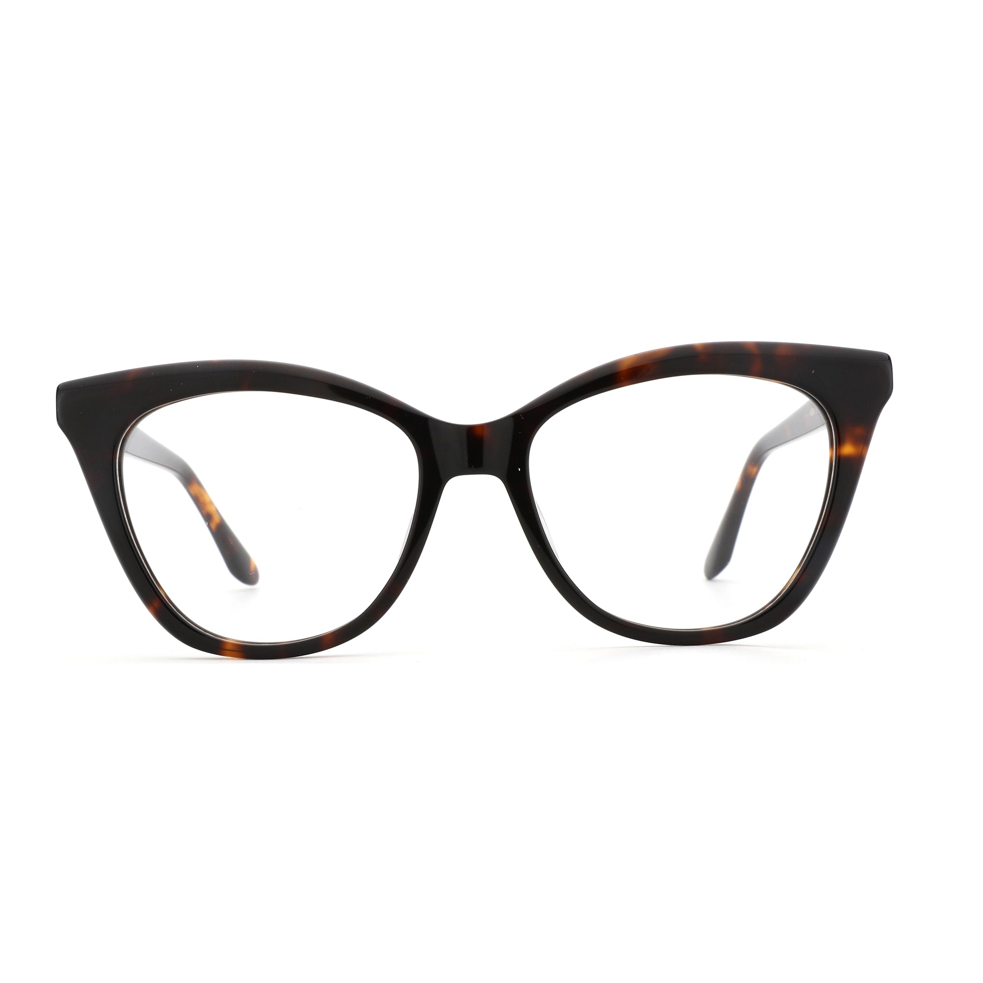 ZENOTTIC Charlotte eyeglasses: Tortoiseshell cat-eye acetate frame.