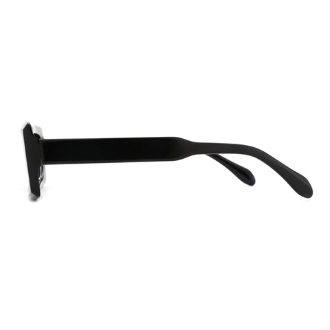 Zenottic Sheila black acetate sunglasses side view