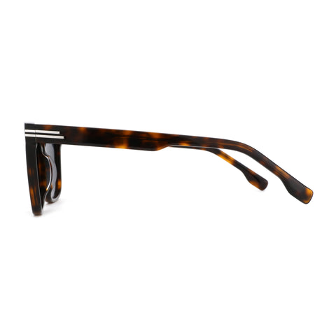 Zenottic Capps square sunglasses in tortoise acetate, UV protection