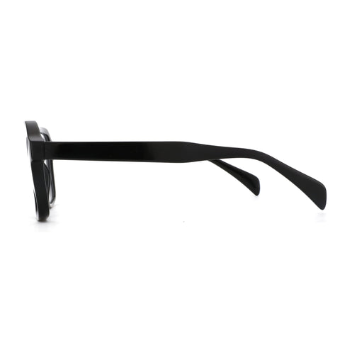 Zenottic Brady black acetate eyeglasses, side view