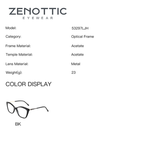 Zenottic Eyeglasses Coco