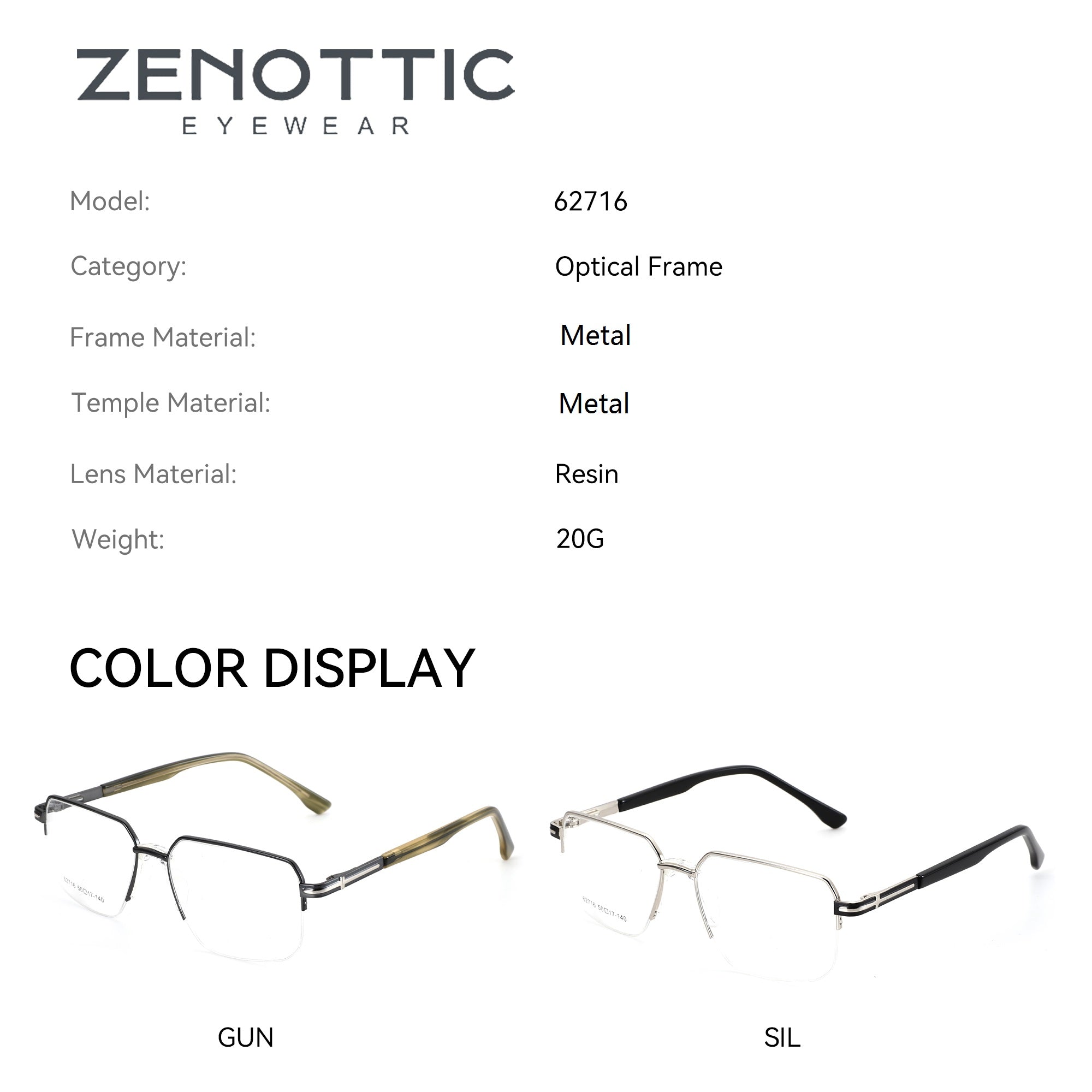 Zenottic Eyeglasses