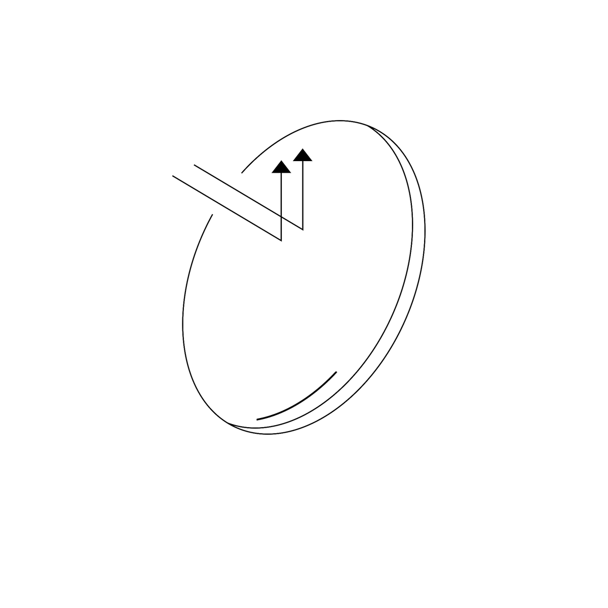 Visual representation of features such as standard thickness and anti-scratch coating for 1.57 Mid-Index glasses.