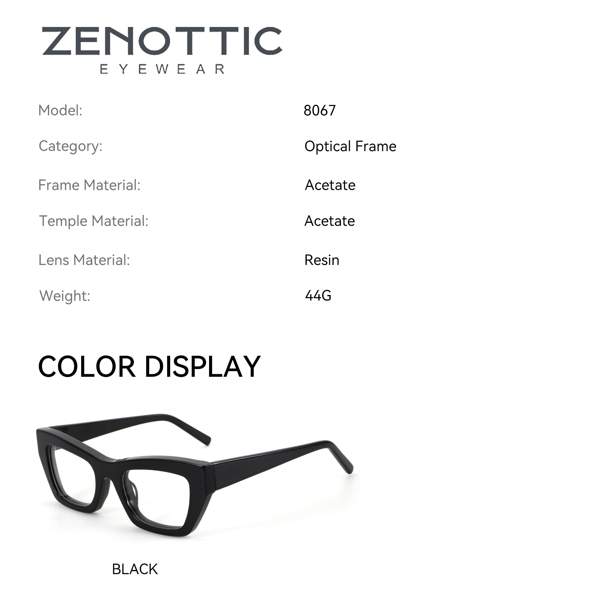 Zenottic Eyeglasses 