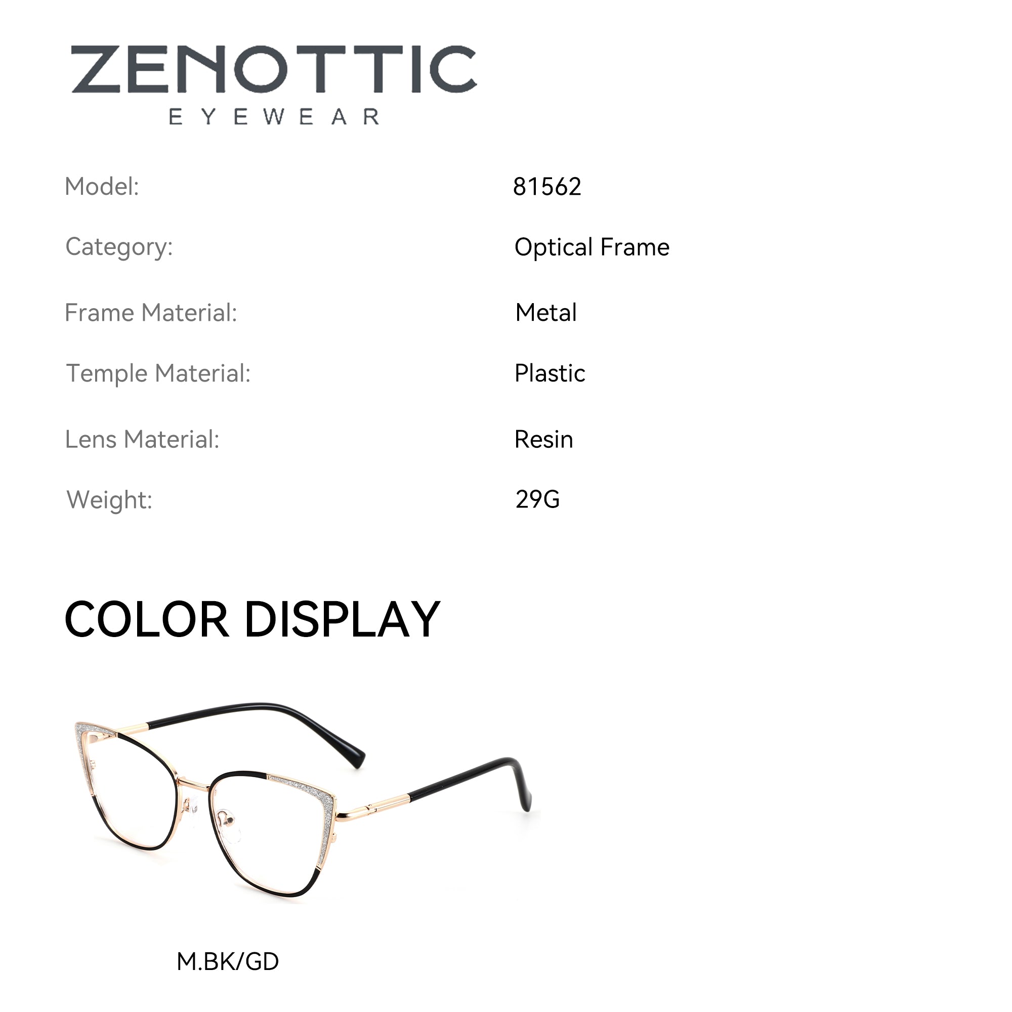 Zenottic Eyeglasses 