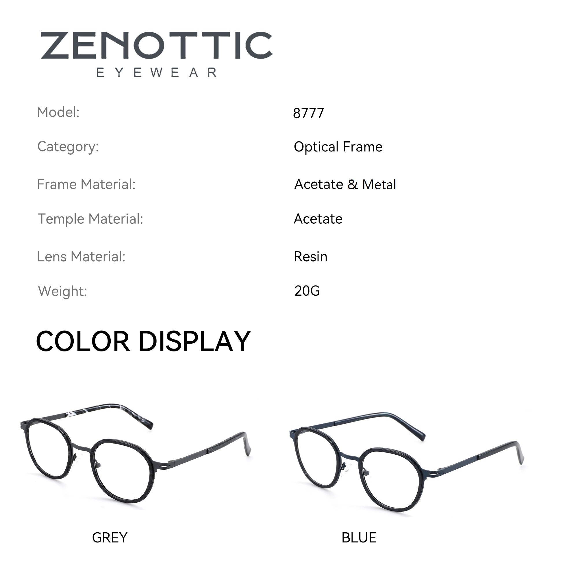 Zenottic Eyeglasses