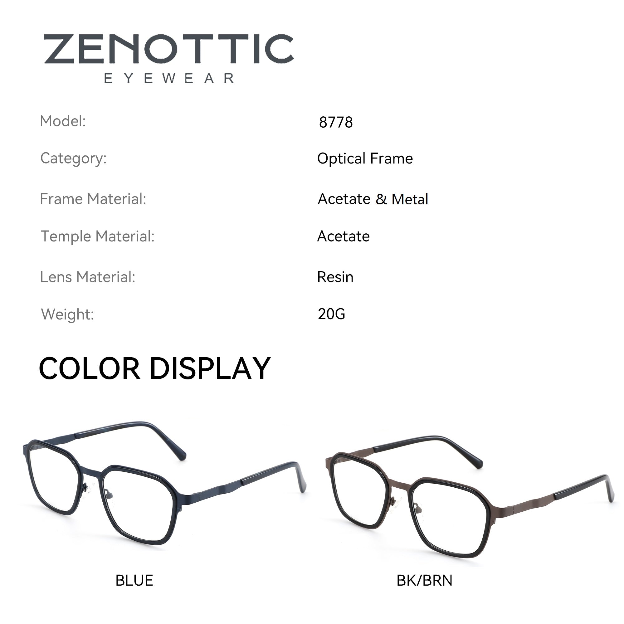 Zenottic Eyeglasses