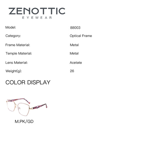 Zenottic Eyeglasses Alaia