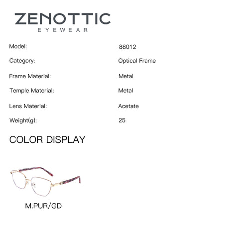 Zenottic Eyeglasses Karla
