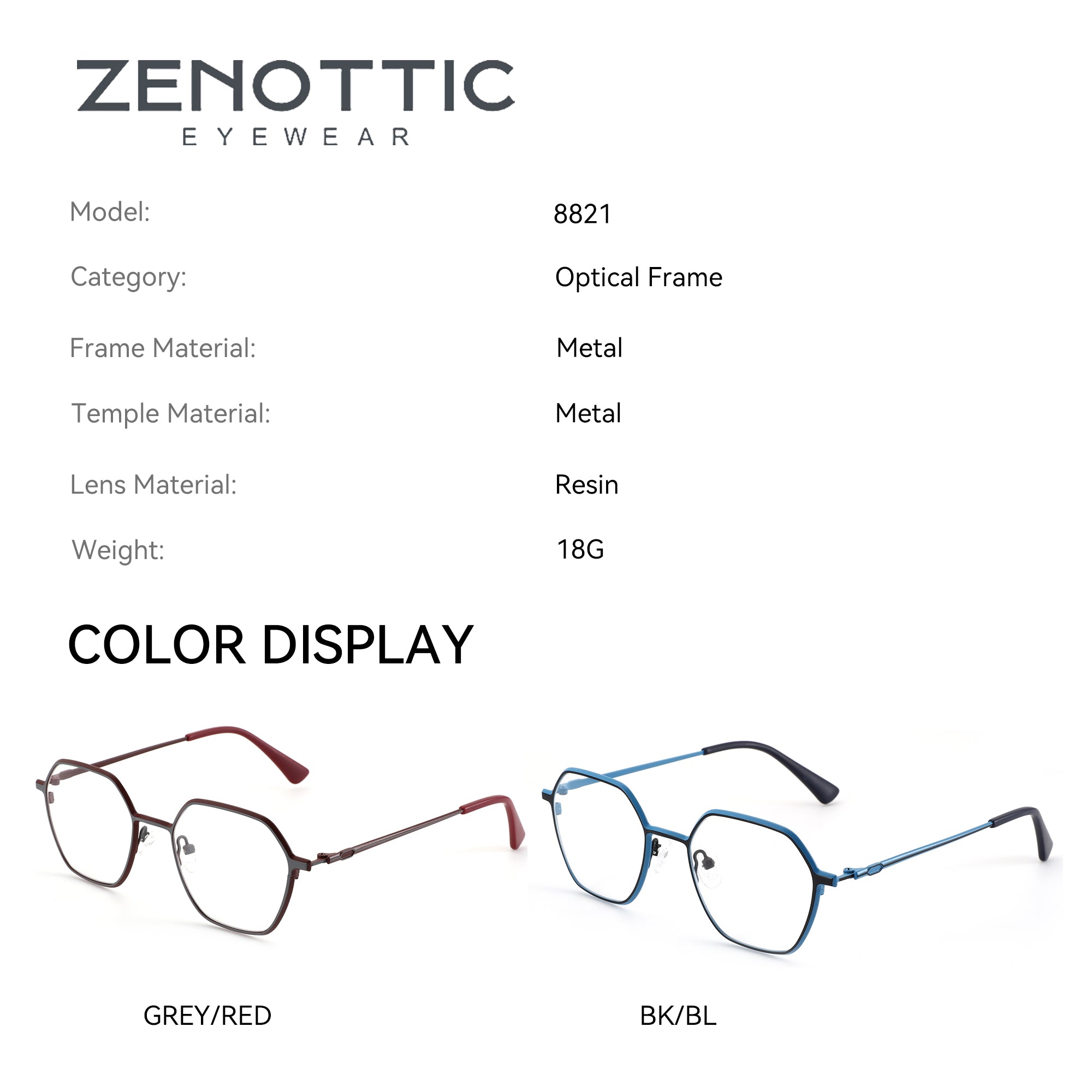 Zenottic Eyeglasses