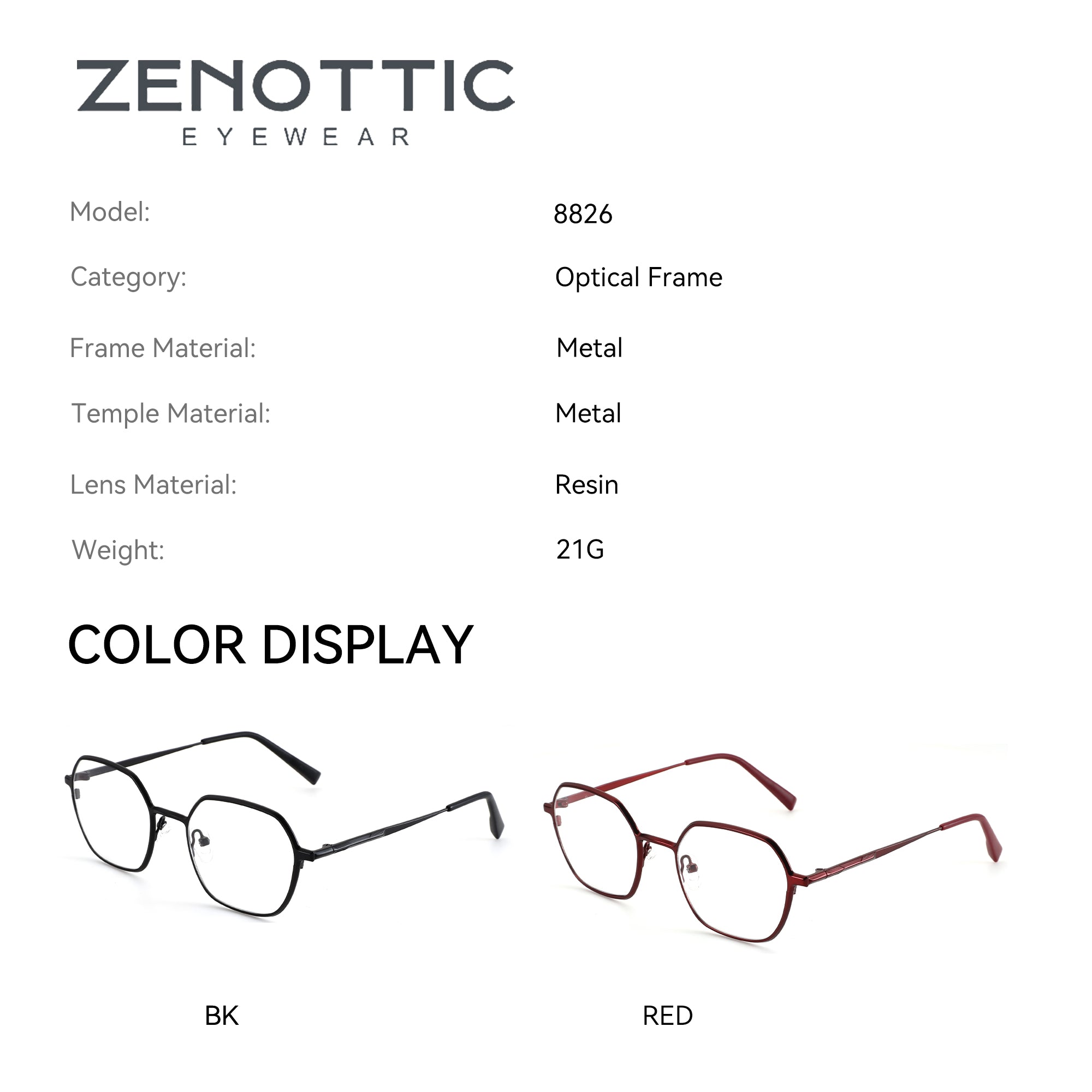 Zenottic Eyeglasses