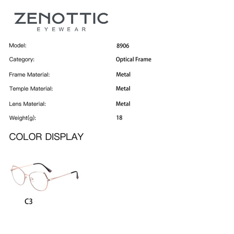 Zenottic Eyeglasses Kendall