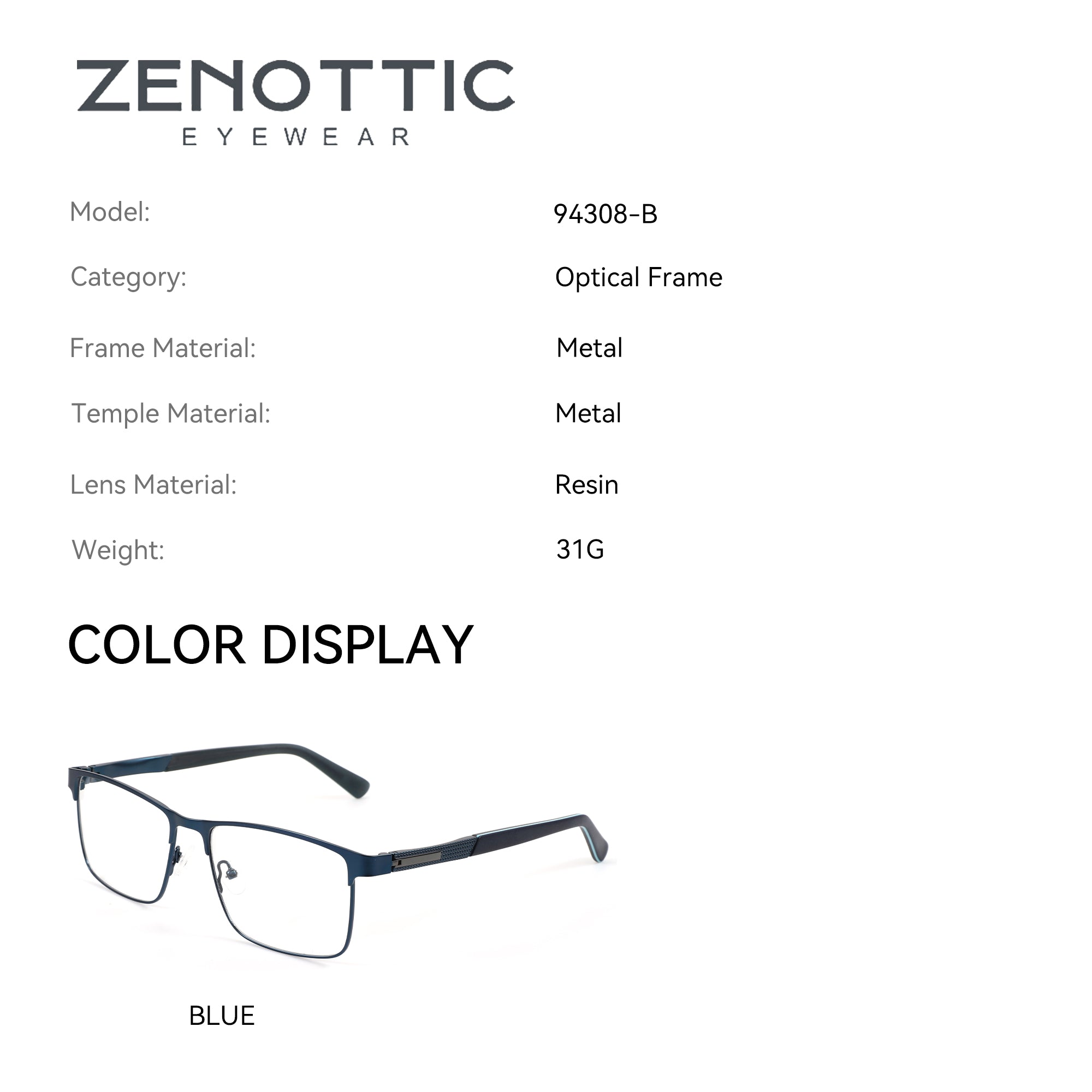 Zenottic Eyeglasses