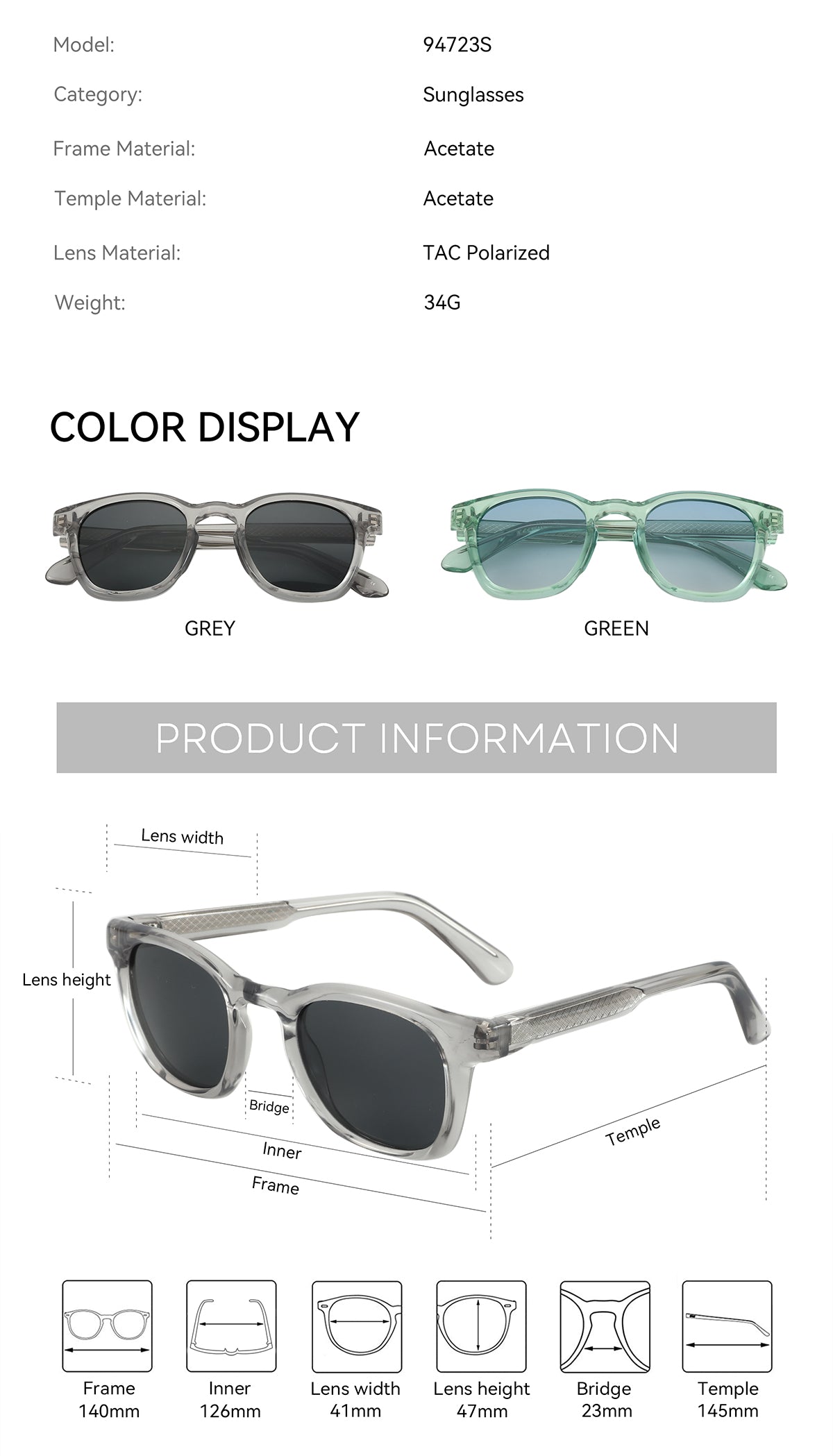 Zenottic Sun Glasses