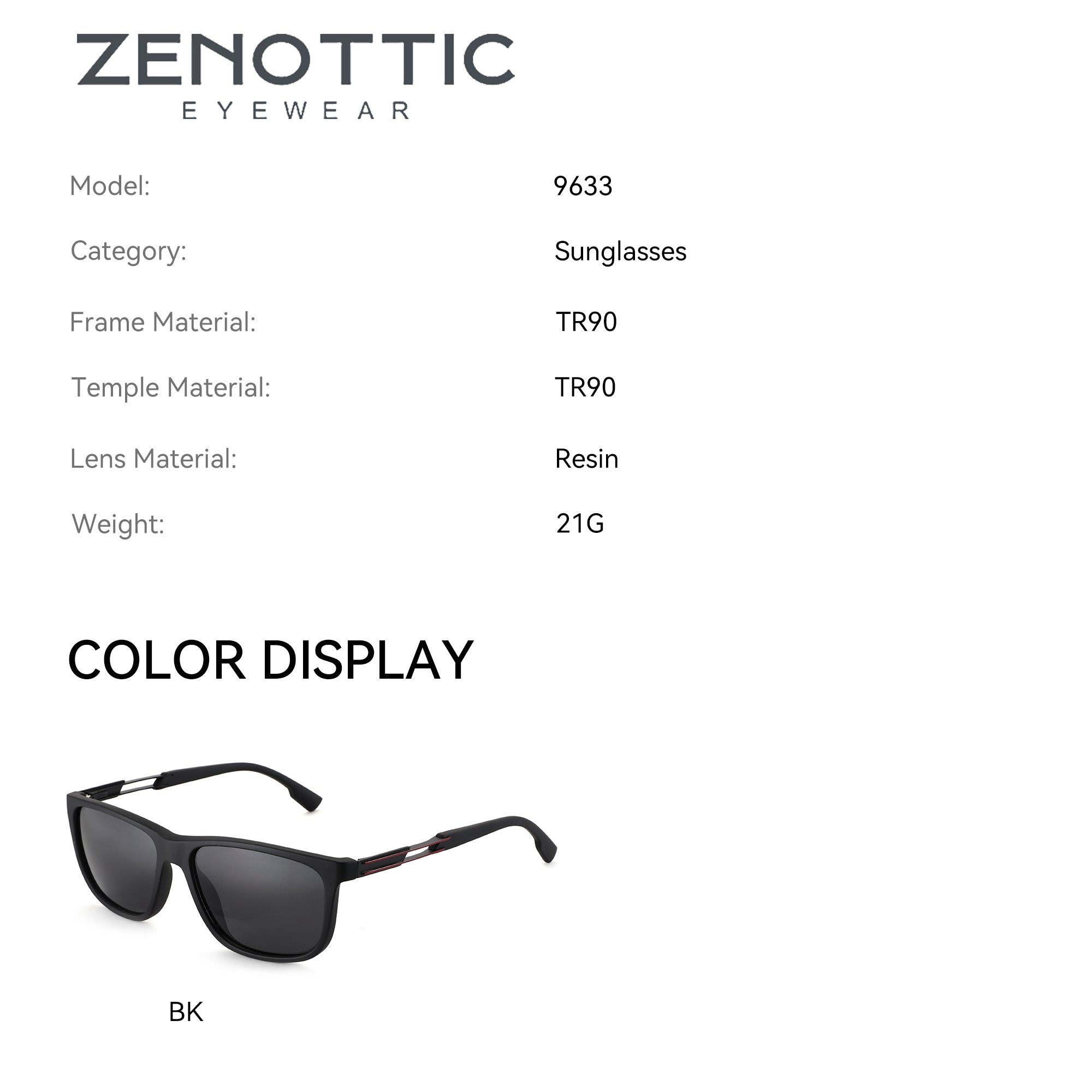 Zenottic Sun Glasses