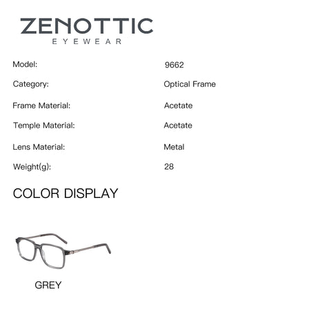 Zenottic Eyeglasses Parr