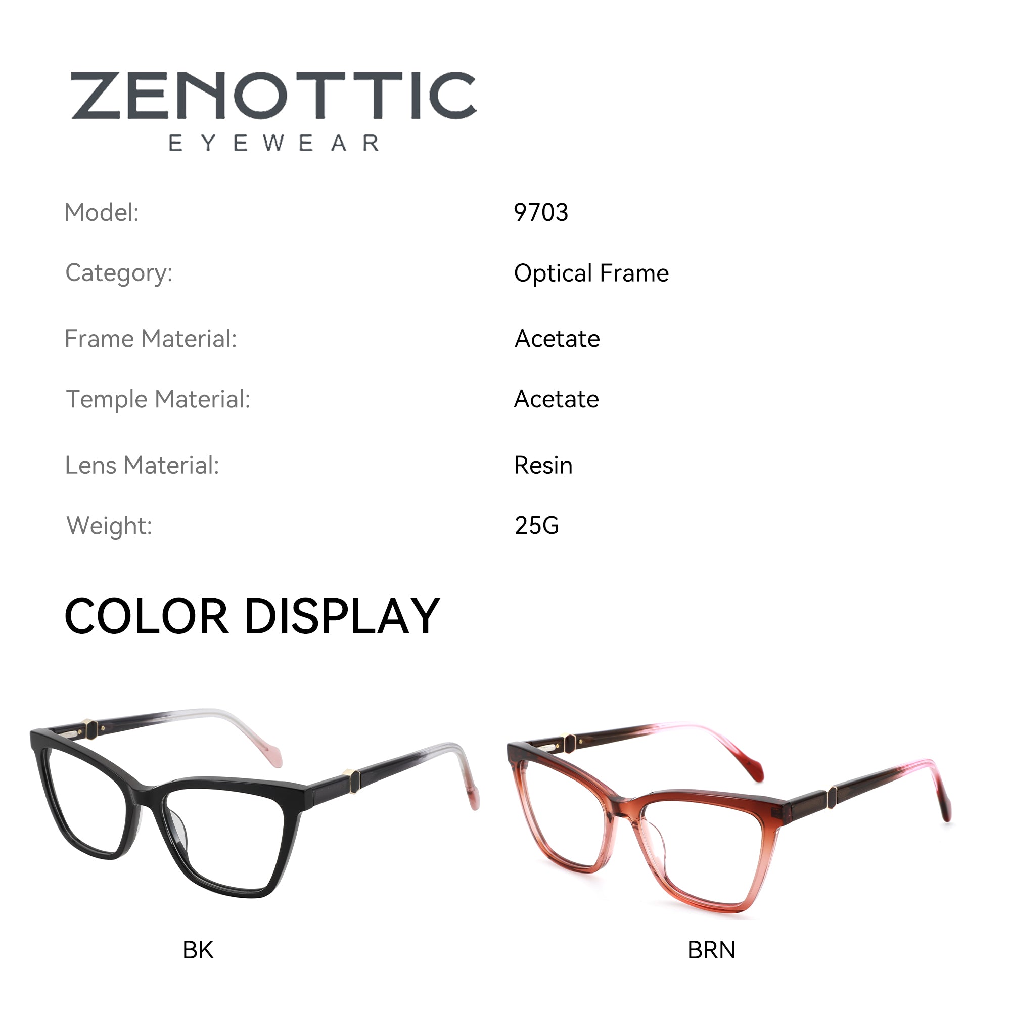 Zenottic Eyeglasses 