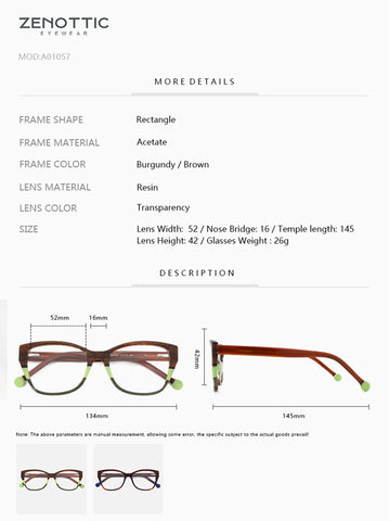 Zenottic Eyeglasses
