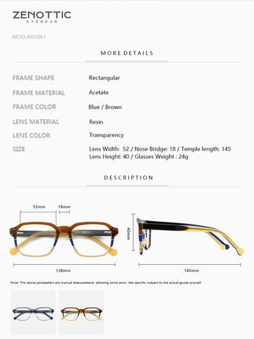 Zenottic Eyeglasses