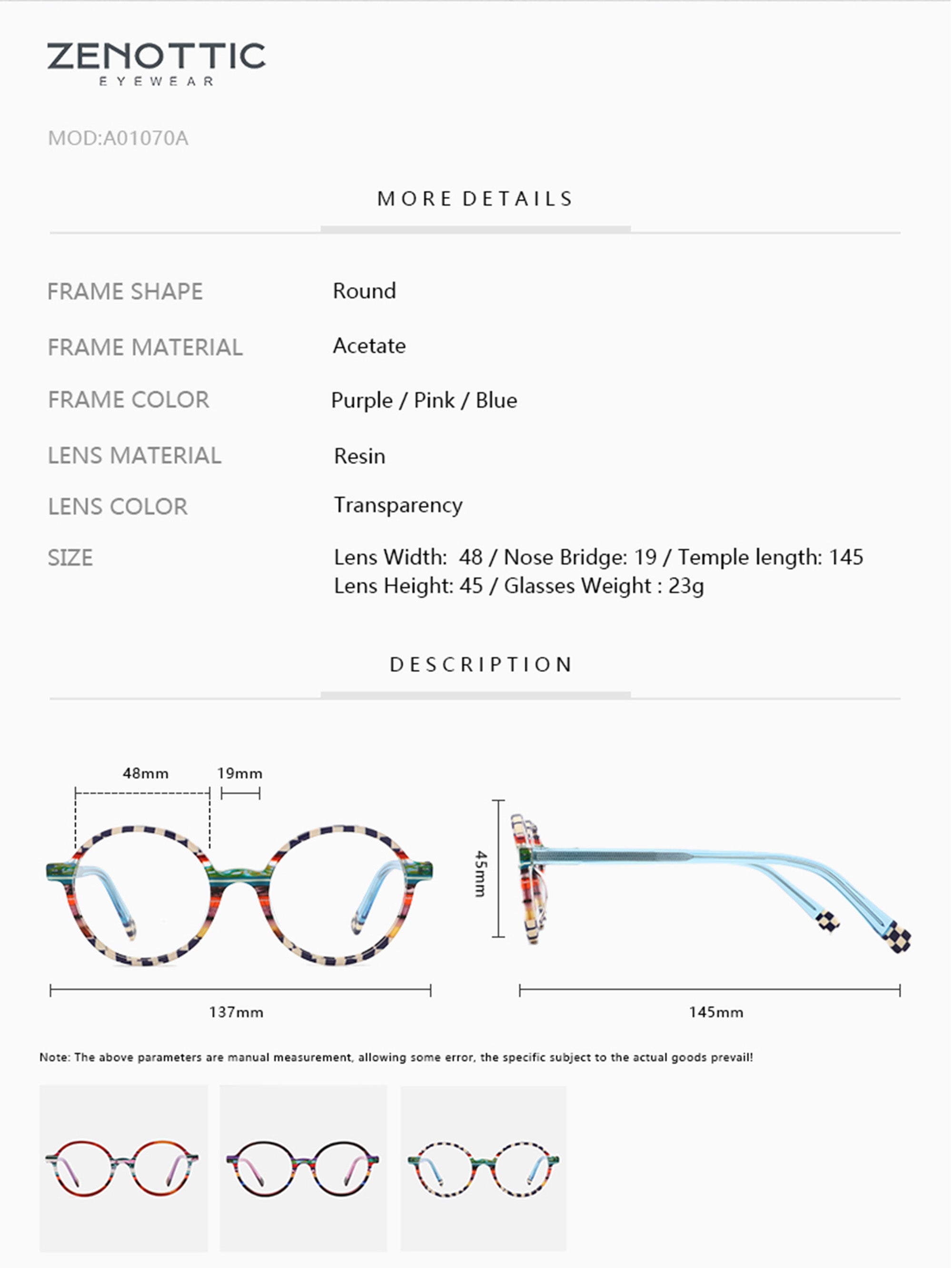 Zenottic Eyeglasses