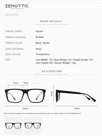 Zenottic Eyeglasses