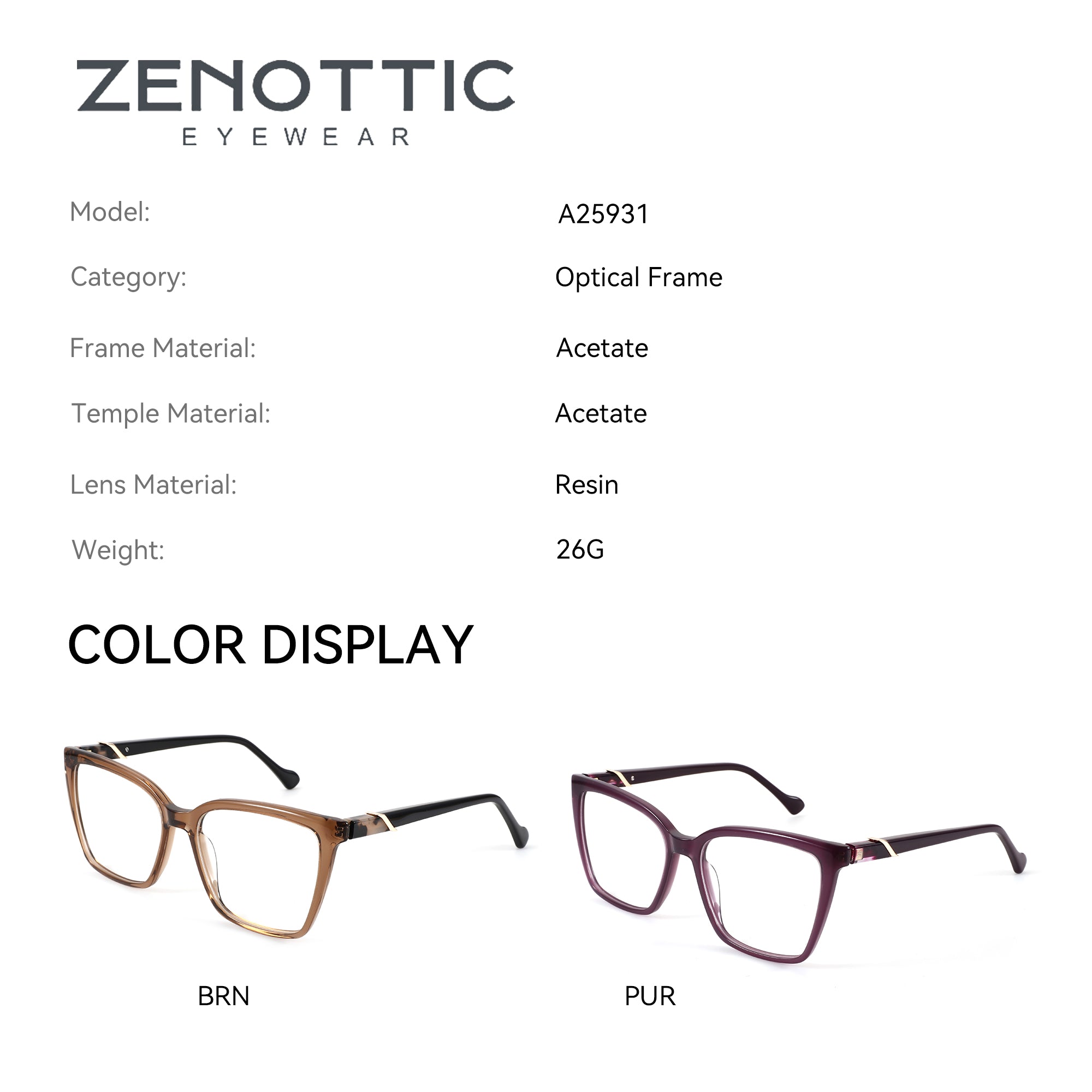 Zenottic Eyeglasses
