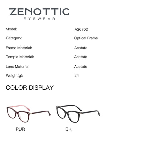 Zenottic Eyeglasses Josiah