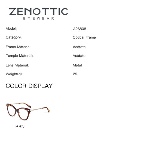 Zenottic Eyeglasses Aniya